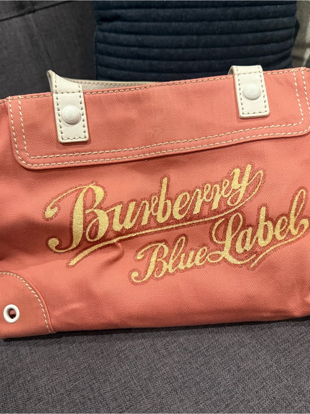 Burberry Blue Label Canvas tote